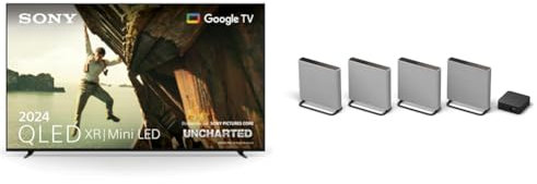 Sony BRAVIA 7 QLED (XR l Mini LED) 65 Pouces 4K HDR Google Smart TV BRAVIA Theatre Bar 9 – Barre de Son TV Dolby Atmos®