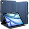 Zinibri Funda para iPad Air 11 Pulgadas M3 2025/M2 2024,iPad Air 5/4 Generación 10,9 2022/2020 con Portalapiz Bolsillo Correa de Mano Cierre Magnético Cuero PU Auto Sueño/Estela,Azul