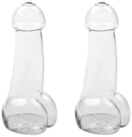 Cocktail Gläser, 2 STK Penisform Weinglasbecher, kreatives Lustige Cocktails Getränke Bierglas, Cocktails Getränke Bierglas Kelche für Bier, Saft, für Junggesellinnenabschiede, Karneval, Party, Bars