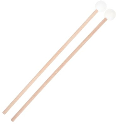 ifundom De Mazos De Xilófono De Madera Dura, Palillos De Marimba Para Percusión, Mazos Profesionales Para Estudiantes y Músicos, Uso Versátil Prácticas y Presentaciones