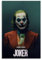 XFPOBH Joker Klassisches Filmposter auf Leinwand, Gemälde, Wandkunst, Bild, Heimdekoration, Druck für Schlafzimmer, Wohnzimmer, 30 x 45 cm, ungerahmter Stil