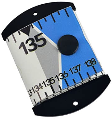 KAKASEA Maßband zum Angeln, 138 cm x 5 cm, faltbar, PVC, Angellineal, Messgerät