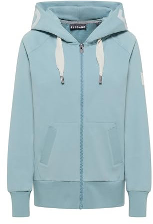 Elbsand Kapuzenjacke Kelda in Blau, Größe XS