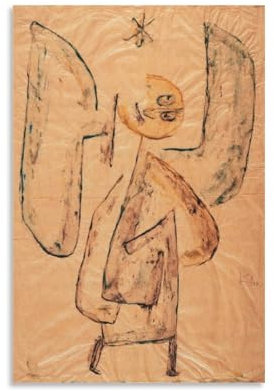 sipfsi Paul Klee Meisterwerke (Engel vom Stern 1939) Interieur-Upgrades Poster, coole Kunstwerke, Gemälde, Wandkunst, Leinwanddrucke, hängendes Bild, Heimdekoration, Idee, 20 x 30 cm