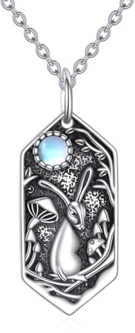 DAYLINLOVE Tier-Anhänger-Halskette aus Sterlingsilber 925 Eichhörnchen/Libelle/Phönix/Drache/Pferd/Katze/Rabe Tier-Schmuck Geschenk für Frauen Mama