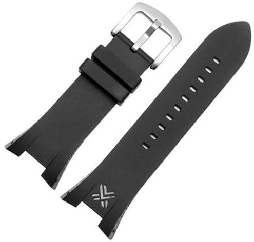 CHCWR Neues Gummi -Uhrband -Special für AX1803 AX1802 AX1040 MAMS Watch Silikongurt 32 * 14 mm Armband