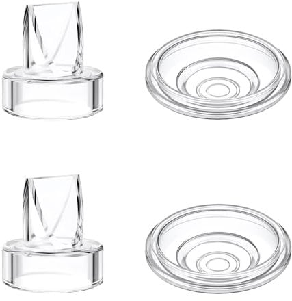 2pcs Duckbill Valves and 2pcs Silicone Diaphragm Compatible with Momcozy S12 Pro/S9 Pro/Lillo S12/Kmaier S12 Wearable Breast Pumps Accessories, Other S12 pro/S9 pro/S12 Breast Pump Replacement Parts