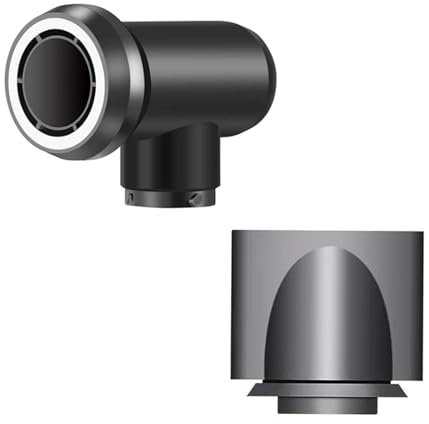 Bocchetta lisciante e adattatore per Dyson per Airwrap Styler HS08 HS05 HS01, fissaggio per Airwrap Styler, che si trasforma in asciugacapelli