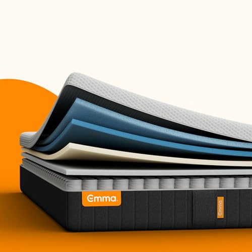 Emma Original Pro Matratze 90x200 cm – 27 cm Hybridmatratze mit 7-Zonen-Taschenfederkern, ThermoSync® Kühltechnologie & Waschbarer Matratzenbezug – atmungsaktive Komfortmatratze