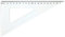 Waytex 931242 Zeichendreieck, 21 cm 60 °