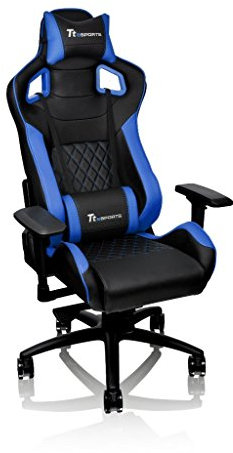 Tt eSPORTS GT-Fit 100 Gaming Chair - GC-GTF-BLMFDL-01, blue