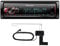 Pioneer MVH-S520DAB-AN inklusive DAB-Antenne, 1-DIN-Autoradio mit DAB+, rot, deutsche Menüführung, Bluetooth, US, AUX-Eingang, iPod/iPhone-Direktsteuerung, Freisprecheinrichtung, Smart Sync
