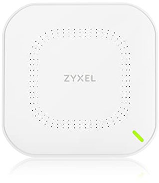 Zyxel Cloud WiFi6 AX1800 AP (802.11ax Dual-Band)| Dual 2x2 MU-MIMO, Unterstützung für Captive Portal & IEEE802.1X| NebulaCloud oder Standalone [NWA90AX]