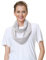 Lina & Lily Modal Premium Jersey Loop Schal für Damen Herren (Hellgrau)