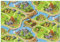 Carpet Studio Dino Teppich Kinderzimmer 140x200cm, Kinderteppich, Spielteppich Jungen & Mädchen, Teppiche für Babyzimmer, Schlafzimmer & Spielzimmer, Antirutsch, 30°C waschbar