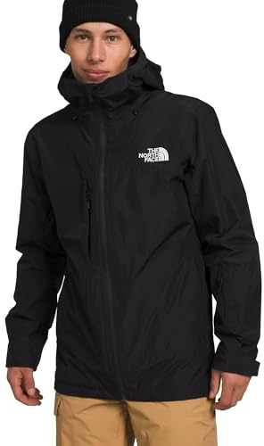 The North Face Men's ThermoBall Snow Triclimate Jacket - 3-in-1 Ski & Snowboard Coat, Waterproof Shell, Insulated Inner, TNF Black-NPF, Medium