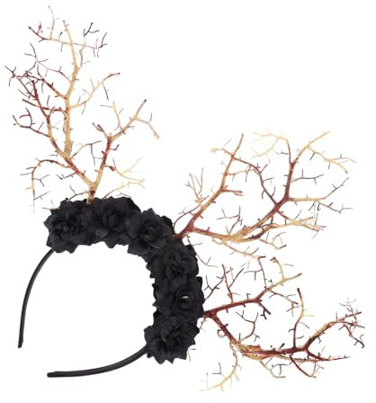 Garneck Baum-zweige Haarband Dekoratives Stirnband Mit Geweih-thema Für Kostümpartys Und Fotoshootings Vielseitiges Haaraccessoire Für Cosplay Und Festliche Anlässe