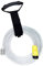 Tuyau d'alimentation en eau 5 m flexible en PVC pour nettoyeur haute pression Tuyau de rechange pour lave-auto, terrasse et jardin