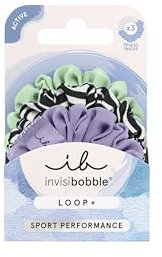 invisibobble LOOP+ Grip Pro (3 Stück) – Sport-Haargummi mit Spiral-Technologie – Starker Halt ohne Ziepen – Spiralförmige Haargummis für Damen, Mädchen & intensives Training – Stylischer Haarschmuck
