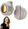 Clip On Fan, Small Clip on Fan for Clothes, Hands-Free, Mini Wearable Cooling Fans 3 Speeds Adjustable, Portable Waist & Neck Fans for Outdoor/Travel/Office/Shirt