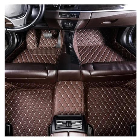 Auto-Fußmatten Für Z4 E85 E89 G29 2019-2023 Auto-Fußmatten Auto-Fußpolster-Matten-Set(Dunkelbraun)