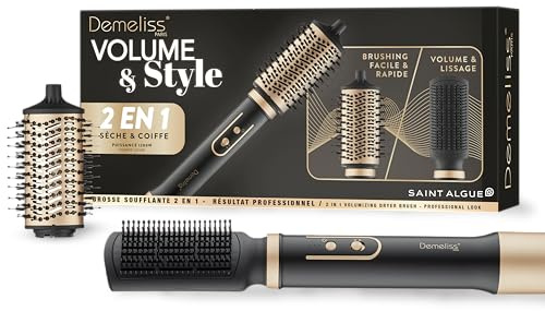 Demeliss – Hairdryer Brush 2 in 1 – Cepillo Secador Multifunción