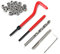 Saipor 30pcs Thread Repair Kit M6 x1.0mm Helicoil Restoring Thread Repair Tools Wire Insert Kit Compatible Hand Tool Set for Auto Repairing