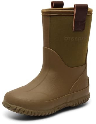 Bisgaard Neo Thermo, Stivali da Pioggia Unisex-Bambini, Verde, 24 EU