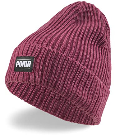 Puma Unisex Ribbed Classic Cuff Beanie, Dusty Orchid, Einheitsgröße