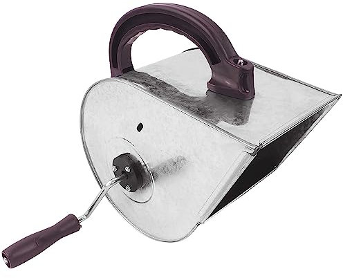 BAUSTER® Handbetriebene Putzmaschine für Reibeputz | Strukturputz Spritzgerät | Manuelle Verputzmaschine für Wand & Fassade