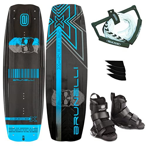Brunelli Carbon Wakeboard Package 138 cm Wake Binding Wakeboardbindung