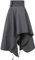 RL24 - Reitrock | atmungsaktiver Thermorock | wasserabweisend & Winddicht | Outdoor Rock für Damen | Warmer Winter Rock aus Fleece | Reitbekleidung Damen | Farbe Graphite | Größe 34-38
