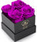 Impouo Scatola di Rose, Rose Infinite, Rosa conservata, Rosa eterna, Regali di Compleanno per Donne, Regali per Madre/Fidanzata/Moglie/Nonna, Compleanno, San Valentino, Fiore eterno