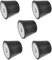 Ganter Normelemente GN 253-25-M6-55 Anschlagpuffer mit Innengewinde |, schwarz, d1: 25mm Gewinde d2: M6