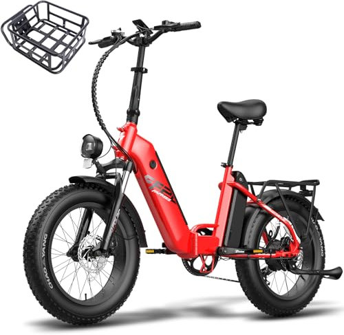 Fafrees FF20 Polar E-Bike Elektrofahrrad Damen 20 Zoll mit 48V 12Ah*2 bis 150 km [ Offiziell ] Ebike Fahrrad Fatbike, E Bike Herren 150kg, Elektrische Mountainbikes Klapprad Erwachsene