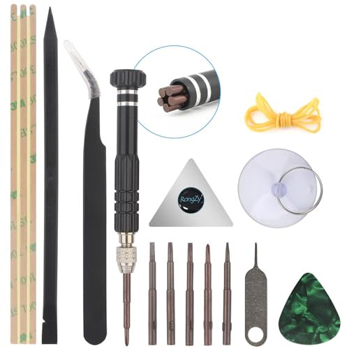 8 in 1 Reparatur Öffnungs Werkzeug Kit Präzisions Spudger Schraubendreher Set Für Smartphone Demontage und Reparatur,Display Ersatz Reparatur für Redmi Note 10,Huawei P20, Samsung A51,S20,A12,A21S
