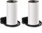 BeisDirect 2 Pack WiFi Router Wall Mount Bracket Wall Mount Stand Holder For Whole Home Mesh Wifi System Support for Tenda Nova Linksys Velop TP-Link D-Link for Google Nest Wifi router, Black