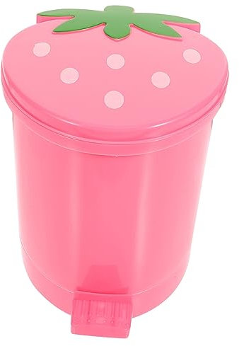Hohopeti Poubelle Pratique Décorative Forme De Dessin Animé Petite Poubelle De Bureau Chambre Facile à Utiliser Nettoyer