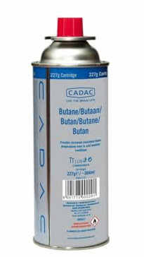 CADAC Cartouche de Gaz à Baïonette 220G Butane/Propane