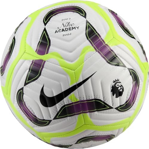 Nike Ballons De Football Pl NK Academy - Fa24, White/Bold Berry/Volt/Black, FZ2976-100, 5