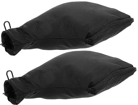 IWOWHERO 2pcs Saw Dust Collection Bags for Saws Easy to Install Cleaner Bags with Zipper Efficient Chip Capture Lightweight for Workshop Home Use