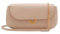 COCCINELLE mini bag grained leather rosa ROSETTE N12 TU