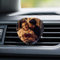 Benutzerdefinierter Auto-Lüftungsclip mit Kristallen und Foto, personalisiertes Bild, Auto-Lufterfrischer-Clips, Auto-Innenausstattung, Dekoration für Frauen