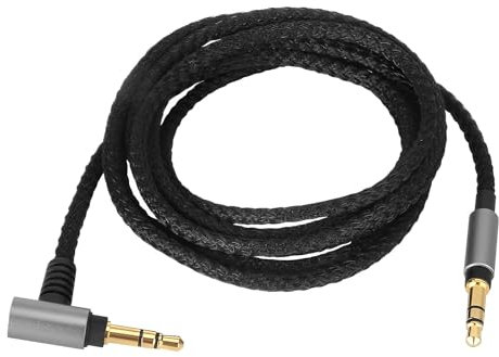 Earmax 3.5mm to 3.5mm Nylon Audio Cable 6.5ft Compatible with Sony MDR-1A 1ABAT 1ADAC 1ABT 100ABN 100AP XB950BT WH1000X 1000XM2 1000XM3 H600A H900N Z1000 Headphones