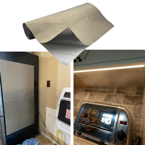 2 PC Battery Insulation Kit 40x7 Battery Blanket Battery Wrap Heat Shield Extreme Temperature Protection in Cold Weather and Hot Summer for Car Truck RV