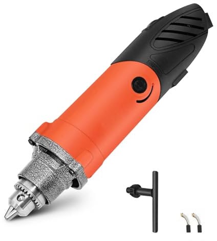 GOXAWEE 240W Rotary Tool, 240W Powerful Rotary Multi Tool with 6-Variable Speed 8000-32000RPM, Mini Grinder with 0.5-6 mm Collet for Craft Projects and DIY, Engraving, Cutting, Hobbies