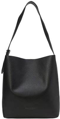 Marc O'Polo Schultertasche Anina Hobo Bag Black schwarz
