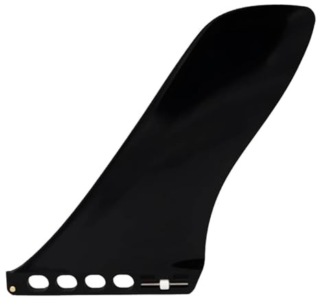 Oxtxuzdm Schnelles Lösen abnehmbarer Flossen-Ersatz, 22,9 cm, für Surfbretter, Paddel, Board, einfache Installation für Longboards, Surfbretter