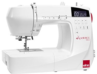 Elna Nähmaschine eXperience 560, Led Nählicht, 100 Stiche, 7mm Stichbreite, Fadenabschneider