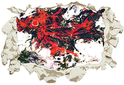 Unified Distribution Tokyo Ghoul Kirishima Touka Girl - Wandtattoo mit 3D Effekt, Aufkleber für Wände und Türen Größe: 92x61 cm, Stil: Durchbruch